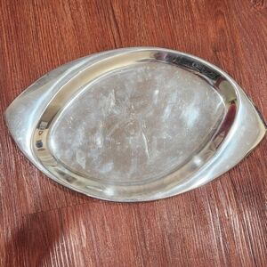 Nambe 692 Oval Serving Platter Tray 1991
